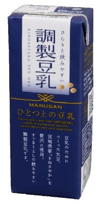 ひとつ上の豆乳調製豆乳