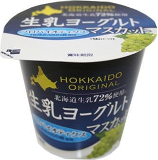ＨＯＫＫＡＩＤＯ　ＯＲＩＧＩＮＡＬ　生乳ヨーグルト　マスカット
