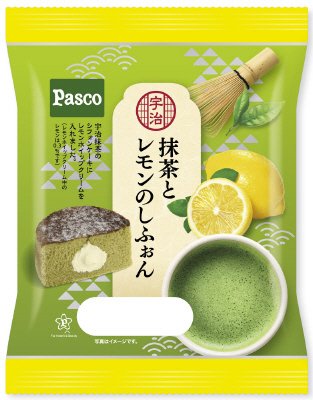 宇治抹茶とレモンのしふぉん