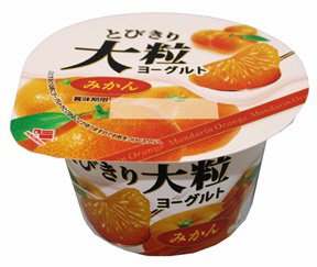 とびきり大粒ヨーグルト　みかん