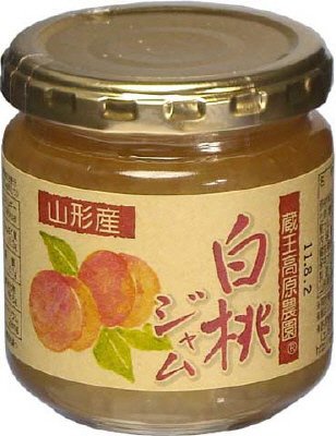 山形産白桃ジャム