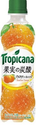 トロピカーナ 果実の炭酸 ブラジリアンオレンジ