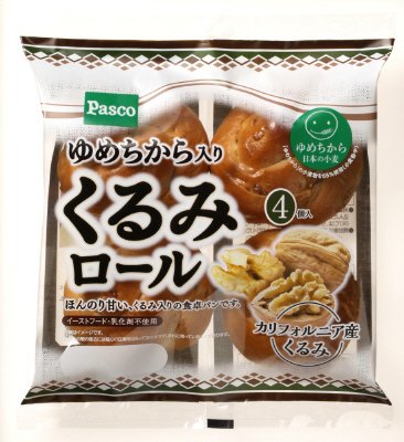 ゆめちから入りくるみロール４個入