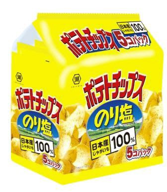 ポテトチップスのり塩