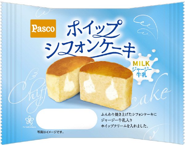 ホイップシフォンケーキミルク