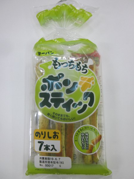 ポンデスティック　のりしお７本入