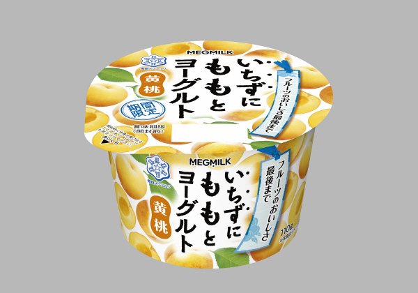 いちずにももとヨーグルト黄桃