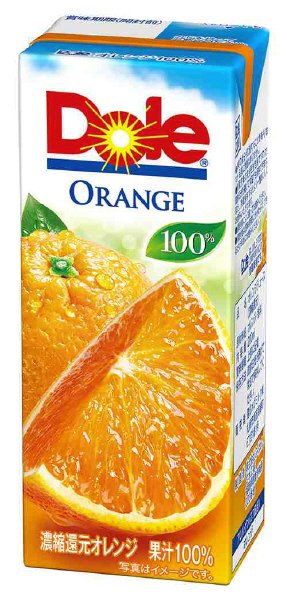 Ｄｏｌｅ　オレンジ１００％