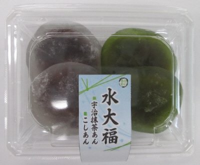 水大福（宇治抹茶あん・こしあん）