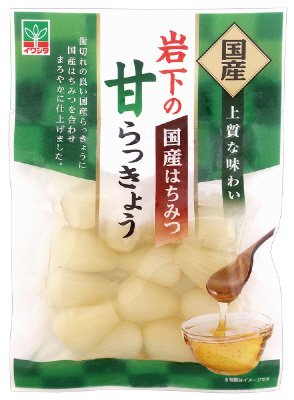 岩下の国産はちみつ甘らっきょう