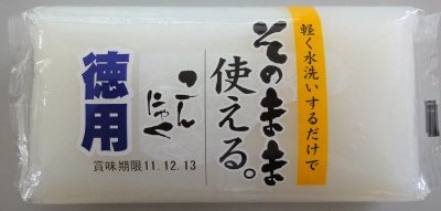 徳用そのまま使える白こんにゃく