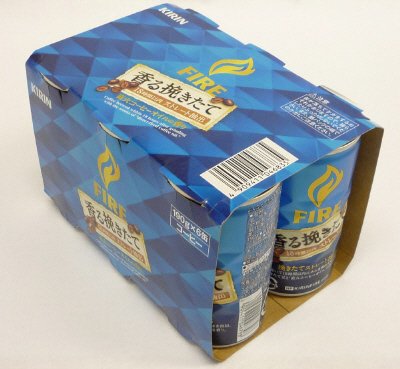 キリン ファイア 香る挽きたて６缶パック