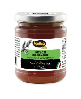 ミエリツィア　ピエモンテの森の有機はちみつ　250ｇ