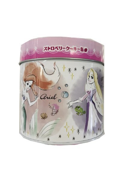 ストロベリークッキー缶（ディズニープリンセス）