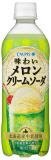 「味わいメロンクリームソーダ」５００ｍｌ（ＰＥＴ）
