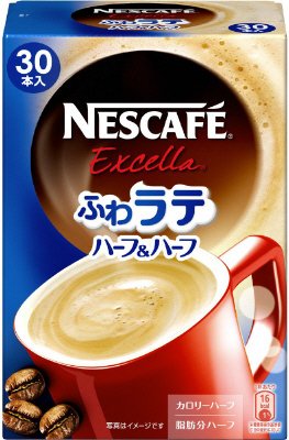 ネスカフェエクセラ　ふわラテ　ハーフ＆ハーフ３０Ｐ