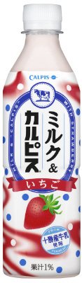 ミルク＆カルピスいちご