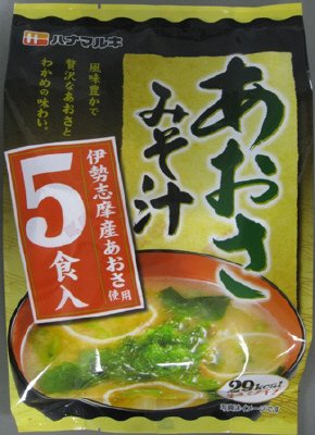 あおさみそ汁5食