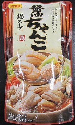 醤油ちゃんこ鍋スープ　７２０ｇ
