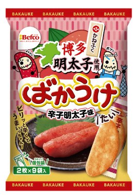 ばかうけ（辛子明太子味）