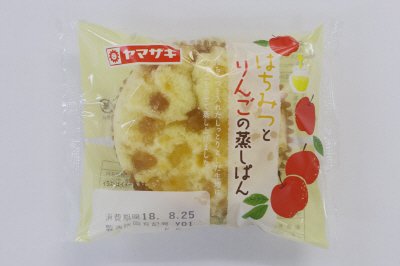 はちみつとりんごの蒸しぱん