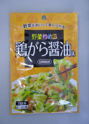 野菜炒め作り　鶏がら醤油味　１５ｇ