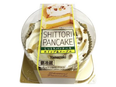 しっとりパンケーキ（ホイップ＆メープル）