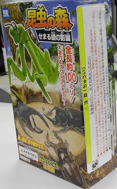昆虫の森せまる緑の影編
