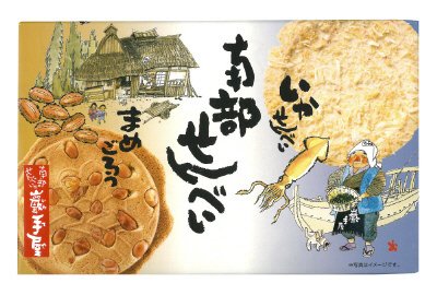 南部せんべい　いか　まめごろう