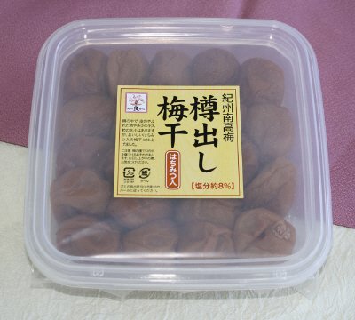 紀州南高梅樽出し梅干　はちみつ入