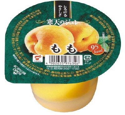 寒天のジュレ　もも