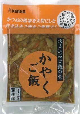 炊き込みご飯の素かやくご飯