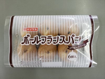 ボールフランスパン（コーヒークリーム）