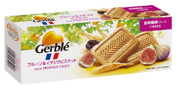 ジェルブレ　食物繊維　プルーン＆イチジクビスケット
