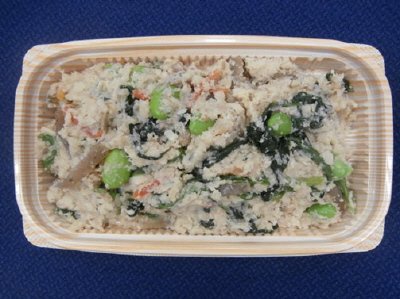 新ごぼうと枝豆入りうの花（中）