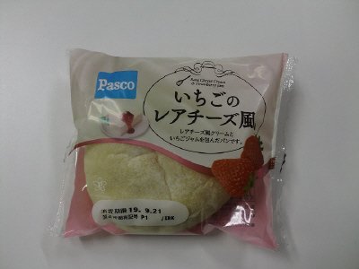 いちごのレアチーズ風