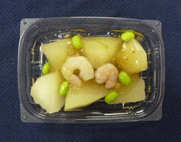 冬瓜と海老の紅ずわいがにあんかけ