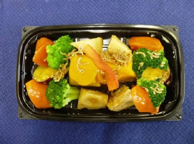 緑黄色野菜のちりめん山椒