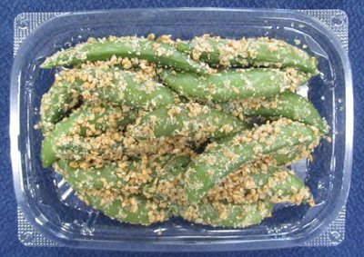 スナップえんどうの胡麻和え