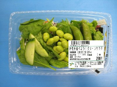 野菜を食べよう！グリーンサラダ