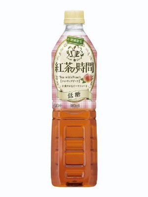 紅茶の時間 ティーウィズピーチ 低糖 930ml