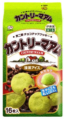 カントリーマアム（抹茶アイス）
