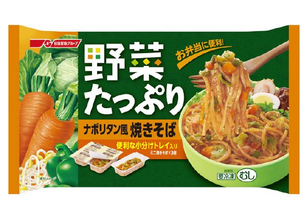 野菜たっぷり　ナポリタン風焼きそば(15冬)