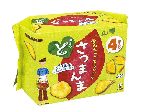 ４袋入りおさつどきっ　さつまんま　うす塩味