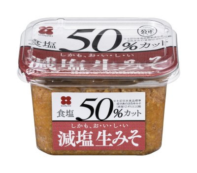 食塩５０％カット減塩生みそ