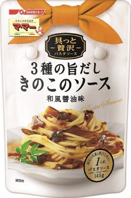 マ・マー　具っと贅沢　３種の旨だし　きのこのソース