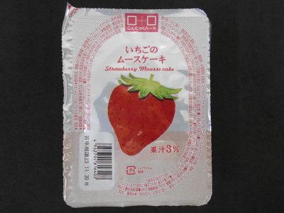 いちごのムースケーキ