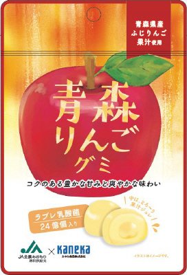 青森りんごグミ　ラブレ乳酸菌入