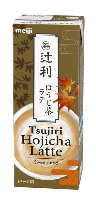 辻利　ほうじ茶ラテ
