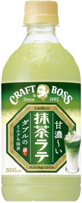 サントリー　クラフトボス抹茶ラテ５００ｍｌペット